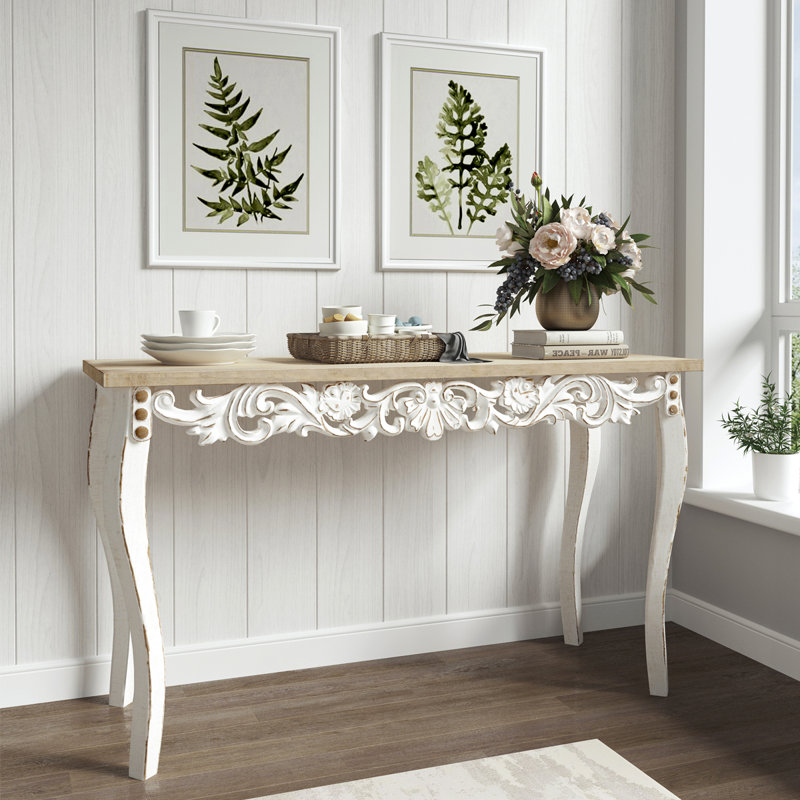 Wayfair white console discount